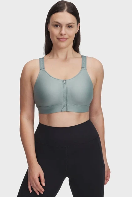 Жіночий м'ятний топ UA Infinity High Zip 2.0 Bra Under Armour XS D-DD 1384118-348 - Фото 3 Жіночий м'ятний топ UA Infinity High Zip 2.0 Bra Under Armour XS D-DD 1384118-348 - изображение 3
