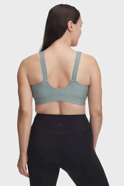 Жіночий м'ятний топ UA Infinity High Zip 2.0 Bra Under Armour XS D-DD 1384118-348 - Фото 7 Жіночий м'ятний топ UA Infinity High Zip 2.0 Bra Under Armour XS D-DD 1384118-348 - изображение 7