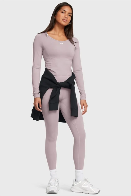 Жіночий пудровий лонгслів UA Vanish Seamless LS Under Armour L 1379150-015 - Фото 2 Жіночий пудровий лонгслів UA Vanish Seamless LS Under Armour L 1379150-015 - зображення 2