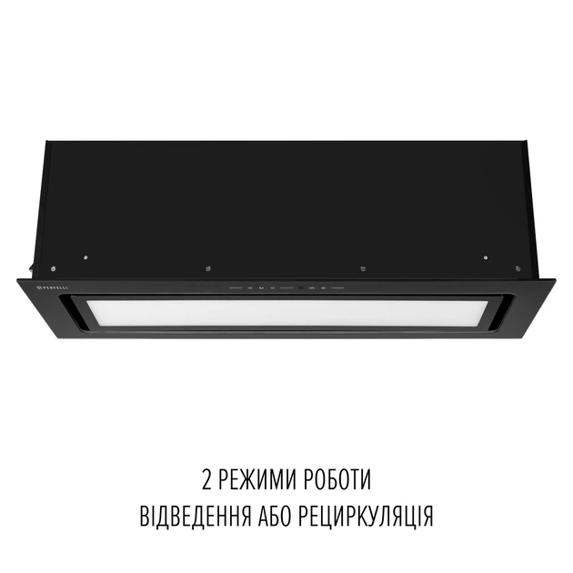Вытяжка полновстраиваемая PERFELLI DESIGN VISION 9 NERO SILENZIO - изображение 6