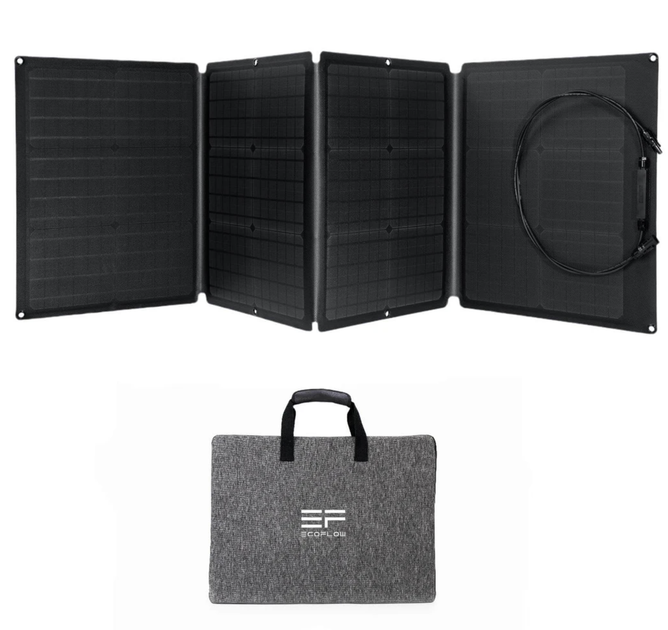 Портативна солнячна панель EcoFlow 110 Вт EFSOLAR110N - зображення 17
