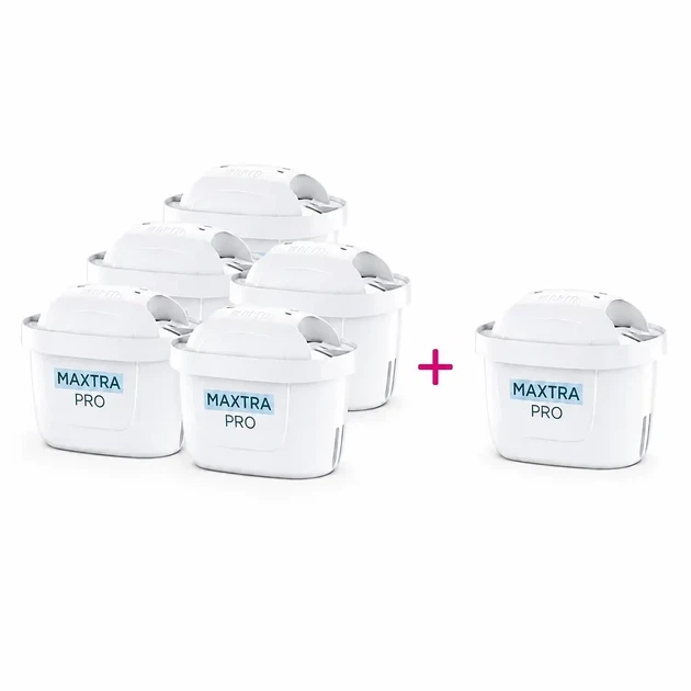 Картриджі для фільтра-глечика Brita MAXTRA PRO Pure Performance, комплект 5+1 шт. (6 шт.) - зображення 2
