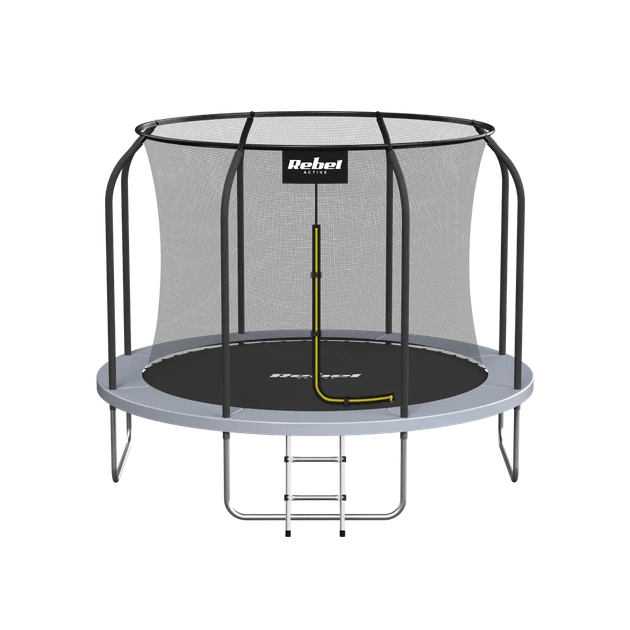 Батут Rebel Active PRO RBA-8001 диаметр 244 см с защитной сеткой и лестницей (5901890133029) - Фото 1 Батут Rebel Active PRO RBA-8001 диаметр 244 см с защитной сеткой и лестницей (5901890133029) - изображение 1