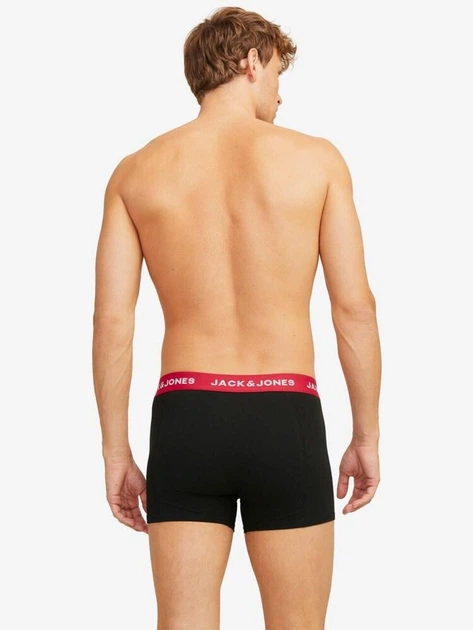 Набор трусов шорты мужской Jack & Jones 196219 2XL 3 шт Черный (2200005174524) - Фото 4 Набор трусов шорты мужской Jack & Jones 196219 2XL 3 шт Черный (2200005174524) - изображение 4