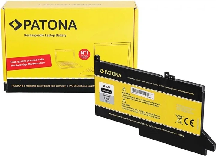 Акумулятор PATONA 2876 для Dell Latitude 12 E7000 12 E7280 12 E7480 E7290 E7380 E7390 E7490 DJ1J0 451-BBZL PGFX4 0NF0H - Фото 4 Акумулятор PATONA 2876 для Dell Latitude 12 E7000 12 E7280 12 E7480 E7290 E7380 E7390 E7490 DJ1J0 451-BBZL PGFX4 0NF0H - зображення 4