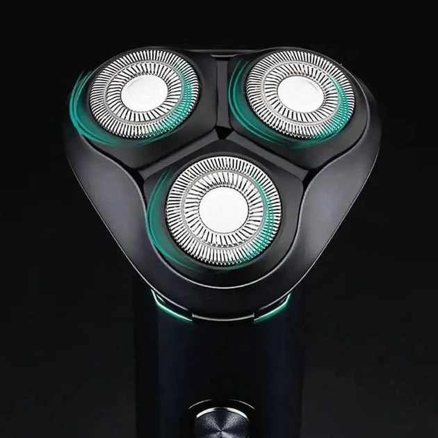 Аккумуляторная электробритва водонепроницаемая, от USB, VGR V-310, Черная / Беспроводная бритва электрическая - изображение 7