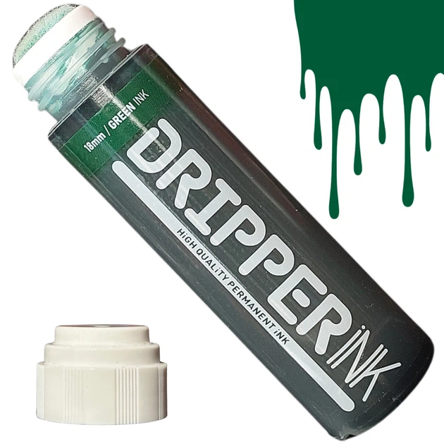 Маркер-сквизер Dope Dripper INK Green (Зеленый) 18 мм - Фото 1 Маркер-сквизер Dope Dripper INK Green (Зеленый) 18 мм - изображение 1