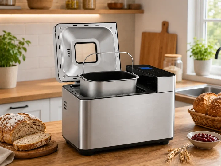 Хлебопечка Mio Star Bread Maker 1000 автоматическая 600 Вт 22 программы до 1 кг замешивание теста сенсорное управление отсрочка старта 13 часов поддержание тепла дисплей - изображение 4