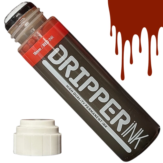 Маркер-сквизер Dope Dripper INK Red (Красный) 18 мм - Фото 1 Маркер-сквизер Dope Dripper INK Red (Красный) 18 мм - изображение 1