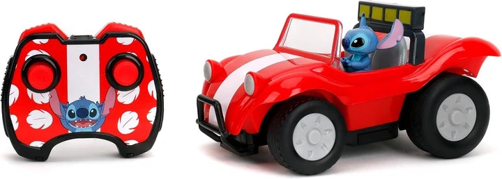 Машинка на радиоуправлении Jada Disney Stitch Buggy Стич 1:24 36369 - изображение 5