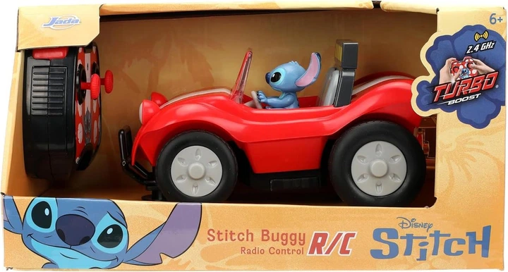 Машинка на радиоуправлении Jada Disney Stitch Buggy Стич 1:24 36369 - изображение 6