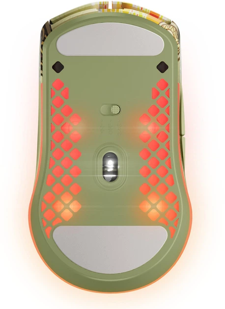 Беспроводная игровая мышь SteelSeries CS2 Dragon Lore Edition RGB Wireless/Bluetooth Sand (SS62614) - изображение 6