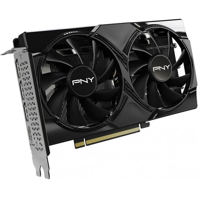 Видеокарта PNY RTX 5060 8Gb VERTO Dual Fan OC (VCG50608DFXPB1-O) (GDDR7, 128 bit, PCI-E v5.0 x16) - Фото 2 Видеокарта PNY RTX 5060 8Gb VERTO Dual Fan OC (VCG50608DFXPB1-O) (GDDR7, 128 bit, PCI-E v5.0 x16) - изображение 2