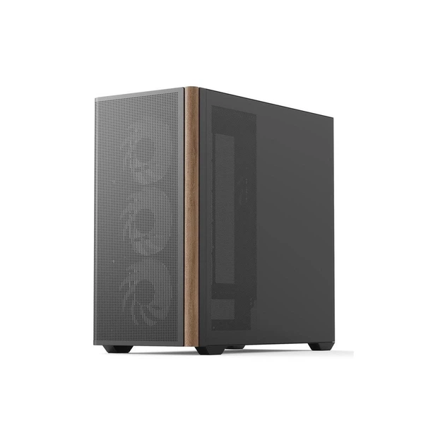 Корпус для ПК AeroCool D301A-G-BK-v2 Black (ACCS-DS03043.11) - изображение 2