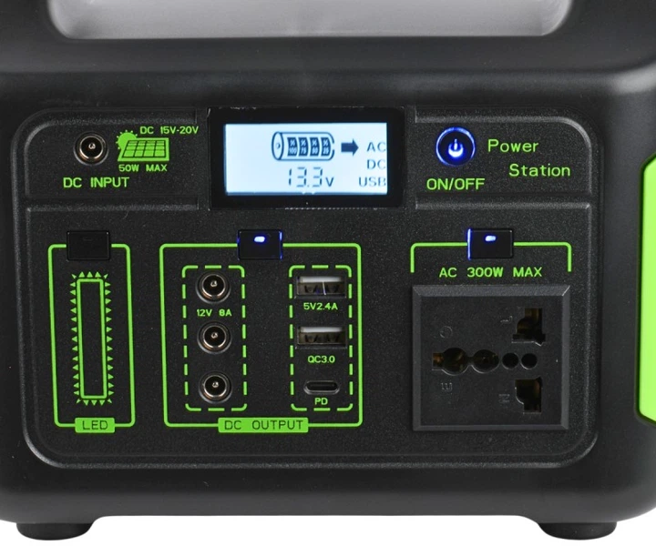 Przenośna stacja zasilania DNA POWER 300 W 300 Wh z gniazdem 220 V i USB-C (5908249834033) - Zdjęcie 7 Przenośna stacja zasilania DNA POWER 300 W 300 Wh z gniazdem 220 V i USB-C (5908249834033) - obraz 7