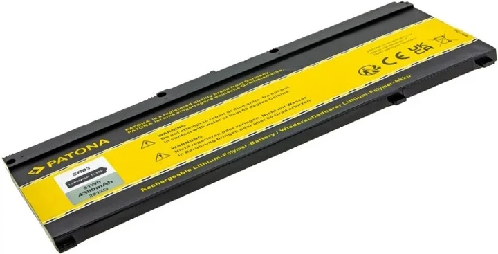 Акумулятор PATONA 2912 для HP SR03-H 917724-855 HSTNN-DB7W - Фото 2 Акумулятор PATONA 2912 для HP SR03-H 917724-855 HSTNN-DB7W - зображення 2