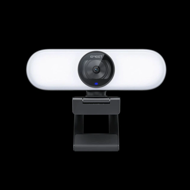 Веб-камера EMEET C60e 4K Ultra HD з LED-підсвічуванням та мікрофоном Black (Професійна веб-камера для стрімінгів та відеодзвінків) - Фото 9 Веб-камера EMEET C60e 4K Ultra HD з LED-підсвічуванням та мікрофоном Black (Професійна веб-камера для стрімінгів та відеодзвінків) - зображення 9
