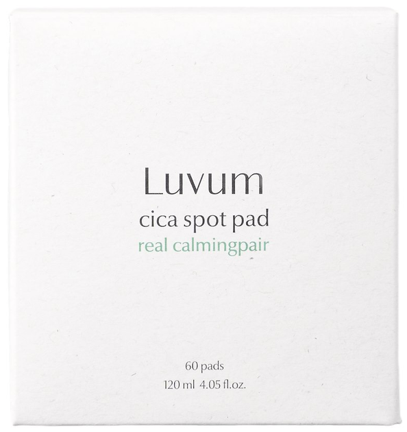 Płatki do twarzy Luvum Calming Repair Cica 60 szt (8809736650587) - obraz 2