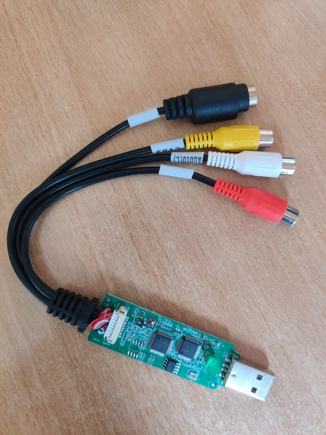 USB 2.0 EasyCAP Карта видео захвата аудио и видео AV RCA S-Video - изображение 2