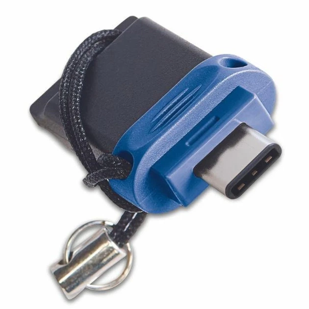 Флешка Verbatim 64GB USB-C/USB-A Black (49967) - Фото 1 Флешка Verbatim 64GB USB-C/USB-A Black (49967) - изображение 1