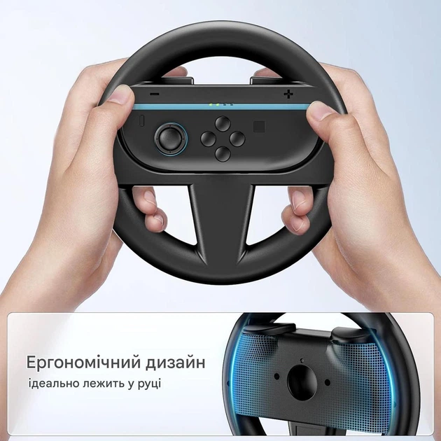 Игровые рули Tokluck, совместимые с Nintendo Switch 2 Joy-Con 2, комплект 2 единицы - изображение 4