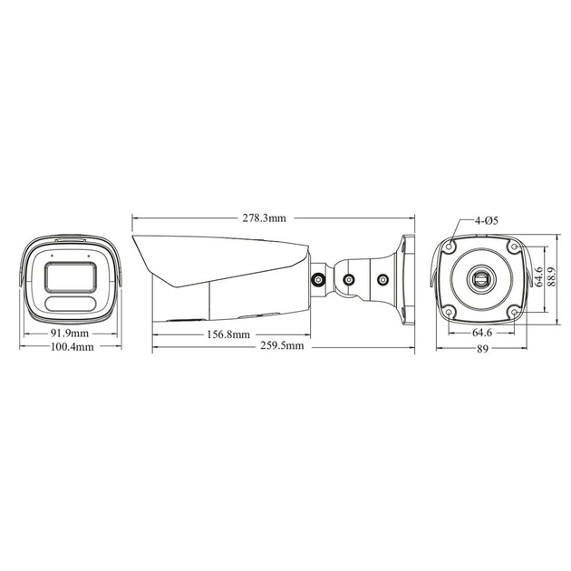 IP-відеокамера 6Mp TVT TD-9463E4B-A(D-AZ-PE-AW5) White f-2.7-13.5mm, ІЧ+LED-підсвічування, з 2 мікрофонами - Фото 2 IP-відеокамера 6Mp TVT TD-9463E4B-A(D-AZ-PE-AW5) White f-2.7-13.5mm, ІЧ+LED-підсвічування, з 2 мікрофонами - изображение 2
