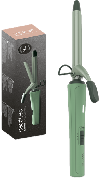 Lokówka Cecotec SurfCare 1600 CurlClip Olive (A01_EU01_128803) - Zdjęcie 1 Lokówka Cecotec SurfCare 1600 CurlClip Olive (A01_EU01_128803) - obraz 1