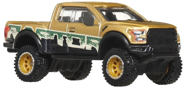 Kolekcjonerski samochodzik Hot Wheels Premium Car Culture 2017 Ford F-150 Raptor 1:64 Złoty (HKK39/JBK70) (194735262373) - Zdjęcie 1 Kolekcjonerski samochodzik Hot Wheels Premium Car Culture 2017 Ford F-150 Raptor 1:64 Złoty (HKK39/JBK70) (194735262373) - obraz 1