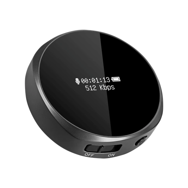 Dyktafon cyfrowy Kruger&Matz KM0952 8 GB (5901890130349) - obraz 3