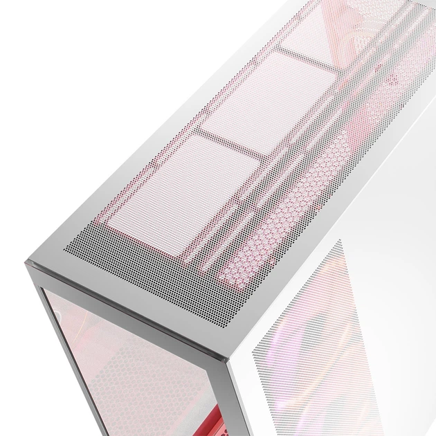 Корпус Modecom VOLCANO SPACE APEX ARGB 4x140mm fans MIDI USB 3.0x2+TYPE-C без БЖ ATX білий(TDB_B3CD91188305) - зображення 10