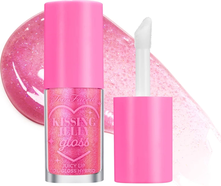 Блеск для губ Too Faced Kissing Jelly с шиммером 03 Bubblegum 4.5 мл (651986018277) - Фото 1 Блеск для губ Too Faced Kissing Jelly с шиммером 03 Bubblegum 4.5 мл (651986018277) - изображение 1
