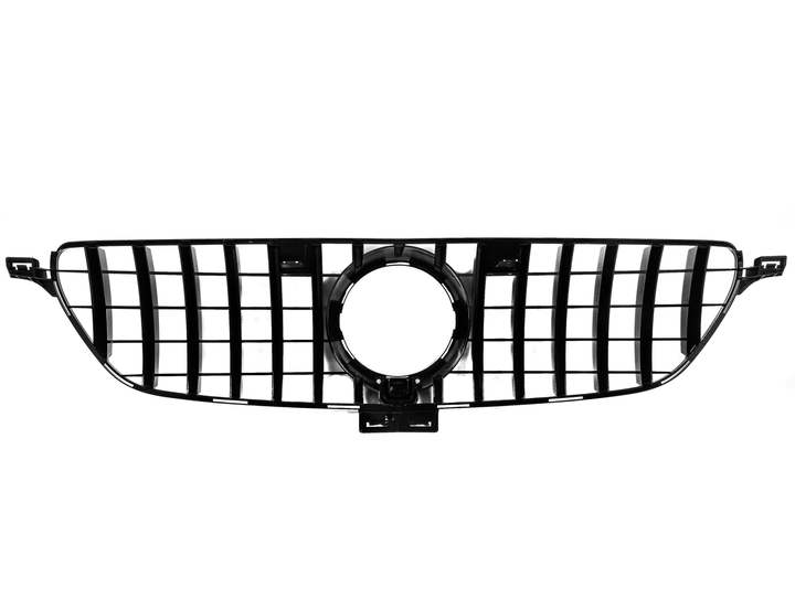 Передня решітка GT Panamericana Black (для GLE) для Mercedes GLE/ML сlass W166 2011-2018 рр - зображення 3