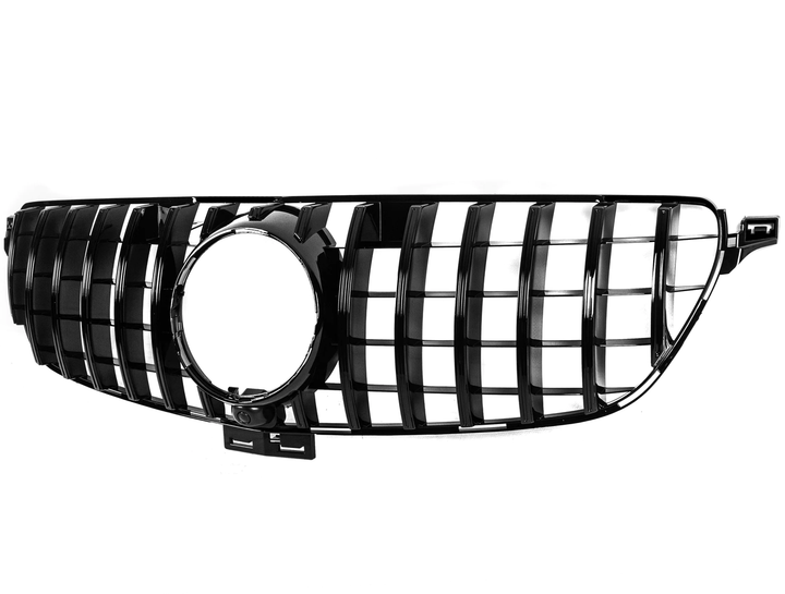 Передня решітка GT Panamericana Black (для GLE) для Mercedes GLE/ML сlass W166 2011-2018 рр - зображення 4