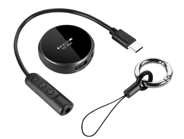 Dyktafon cyfrowy Kruger&Matz KM0952 8 GB (5901890130349) - obraz 5