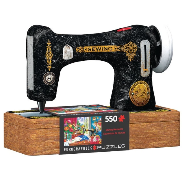 Пазл Eurographics Швейна машинка подарункова коробка 550 елементів (8551-5861) - Фото 1 Пазл Eurographics Швейна машинка подарункова коробка 550 елементів (8551-5861) - зображення 1