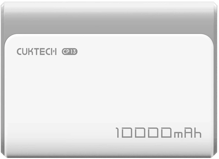 Powerbank CUKTECH CP13 10000 mAh 30W Grey (CUK0PB100DGR) - obraz 2