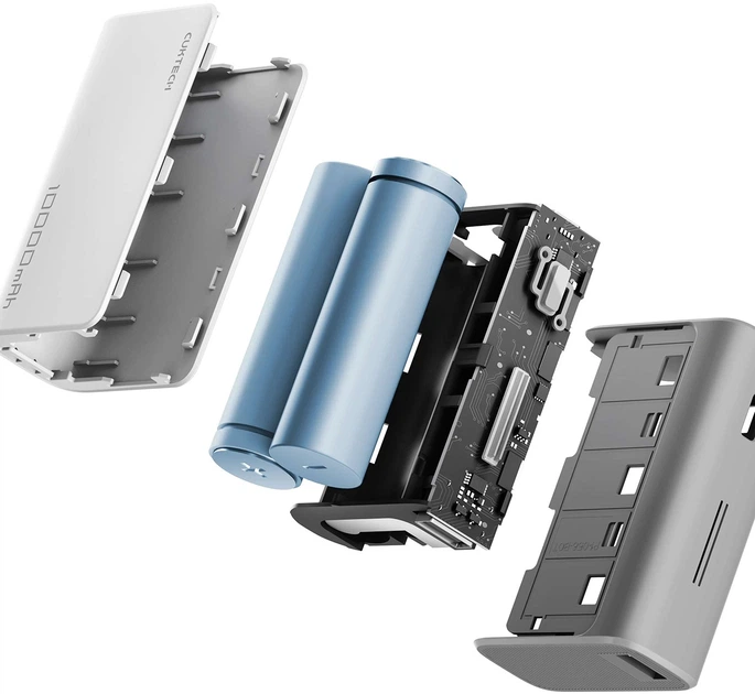 Powerbank CUKTECH CP13 10000 mAh 30W Grey (CUK0PB100DGR) - obraz 4