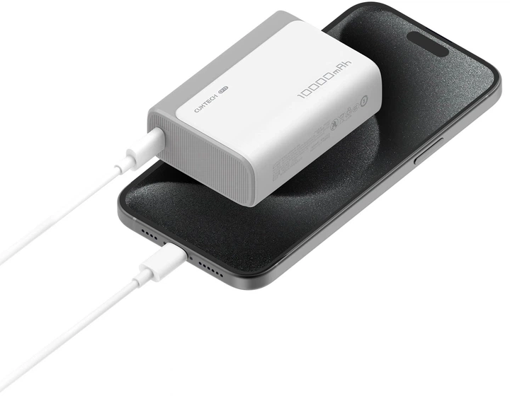 Powerbank CUKTECH CP13 10000 mAh 30W Grey (CUK0PB100DGR) - obraz 5