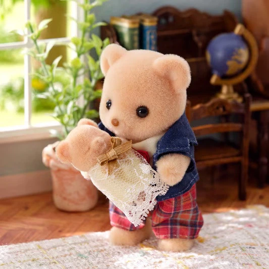 Zestaw do zabawy Sylvanian Families Trojaczki ciasteczkowych misiów SLV5866 (5054131058664) - obraz 3