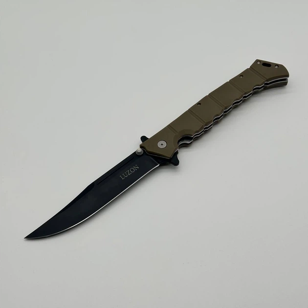 Складаний ніж Cold Steel Large Luzon Black / Coyote ( 1648 Туристичний, EDC) - Фото 2 Складаний ніж Cold Steel Large Luzon Black / Coyote ( 1648 Туристичний, EDC) - изображение 2