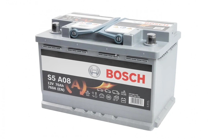 Акумулятор AGM 12V 70Ah 760A R+ S5 A08 278×175×190 мм 0092S5A080 - изображение 2