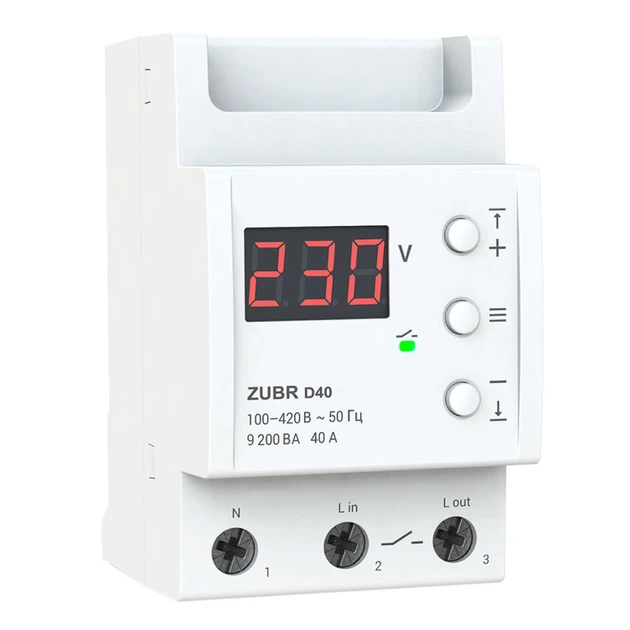 Реле напряжния ZUBR D40 - Фото 1 Реле напряжния ZUBR D40 - изображение 1