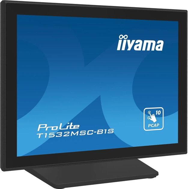 Монітор 15" iiyama ProLite T1532MSCB1S Touchscreen (T1532MSC-B1S) - зображення 3