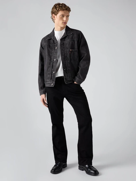 Джинси Slim Fit чоловічі Levi`s 527 Flex Slim Bootcut 372536765 W42L32 Чорні (1162965270) - Фото 6 Джинси Slim Fit чоловічі Levi`s 527 Flex Slim Bootcut 372536765 W42L32 Чорні (1162965270) - зображення 6