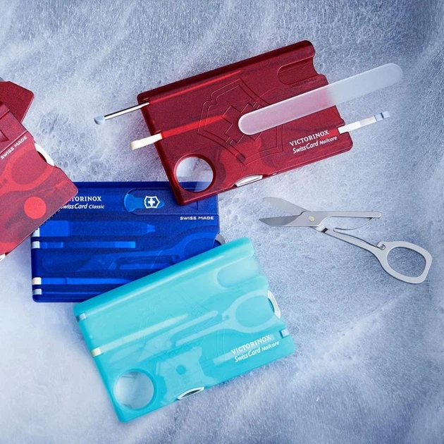 Карта-мультитул Victorinox Swiss Card Nailcare 0.7240.T21 - Фото 3 Карта-мультитул Victorinox Swiss Card Nailcare 0.7240.T21 - изображение 3