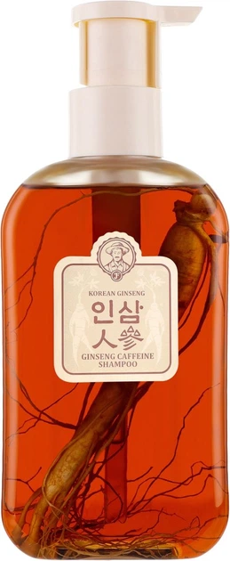 John Farmer Ginseng Caffeine Shampoo Шампунь проти випадіння регенерувальний з женьшенем та кофеїном - изображение 2