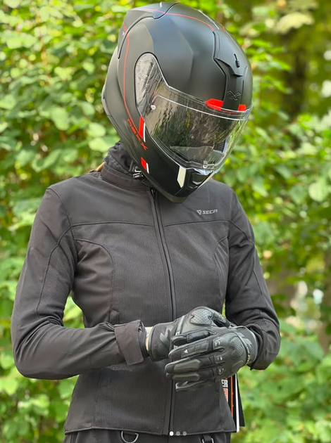 Мотокуртка SECA SUPERLITE LADY Black XXXL - изображение 4