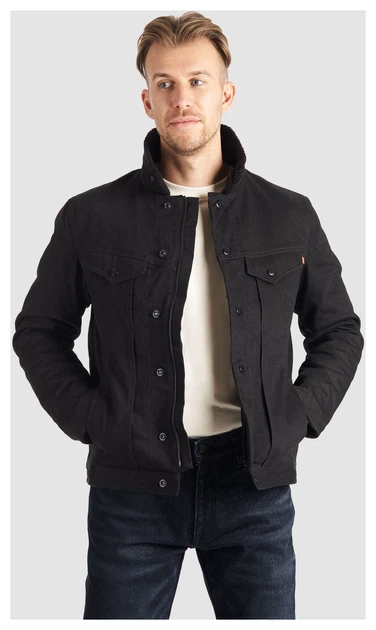 Мотокуртка PandoMoto HUSKY Black Sherpa Trucker Jacket XXL - изображение 2