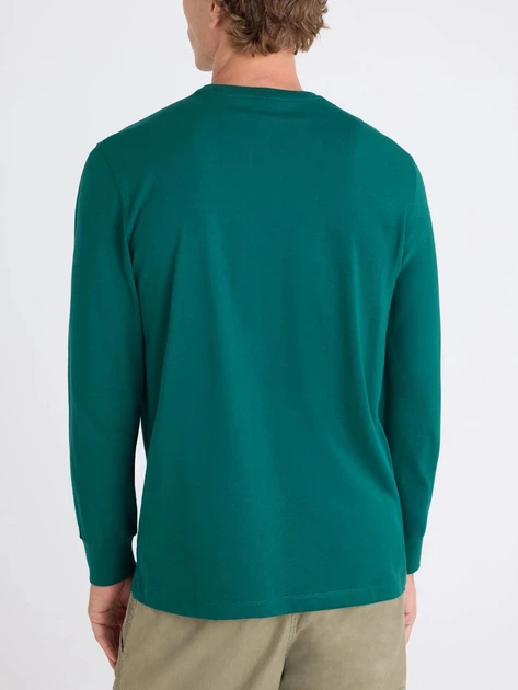 Лонгслив мужской U.S. Polo Assn 114008-0400A(Kingston Green) M Зеленый (786662755501) - изображение 2