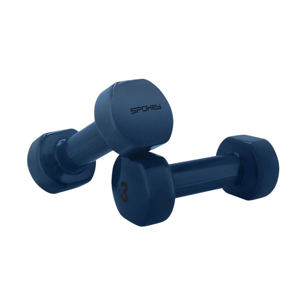 Hantle Spokey Shape 943103 2 x 3 kg Granatowe (5905339431035) - obraz 2